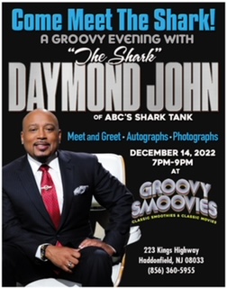 Shark Tank Star Daymond John Supports NAC Member Groovy Smoovies