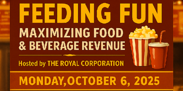 EF&B Live Seminar, Feeding Fun – Maximizing Food & Beverage Revenue – October 6