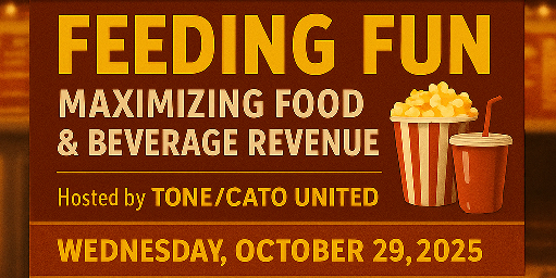 EF&B Live Seminar-Feeding Fun, Maximizing Food & Beverage Revenue at TONE/CATO