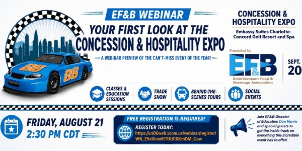 EF&B Webinar – Your First Look at the EF&B Concession & Hospitality Expo